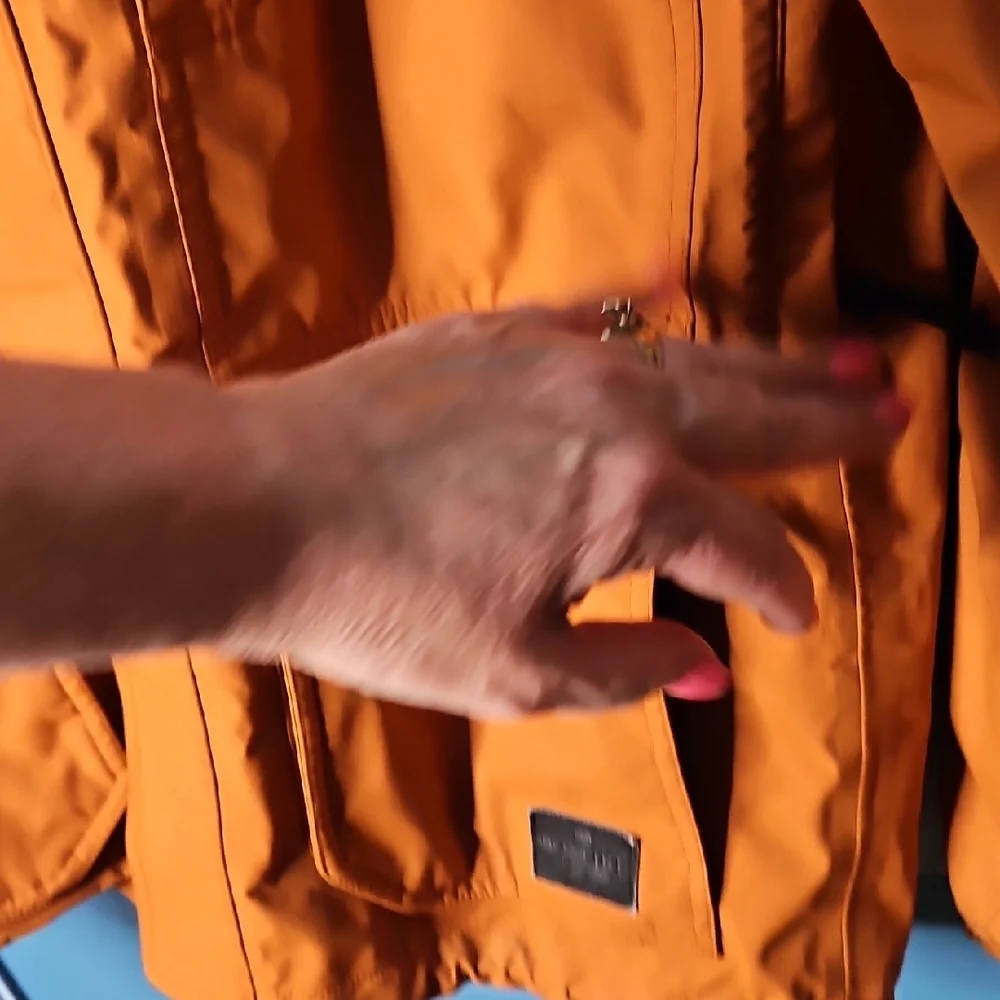 Bonfire Men's Orange Snowboard Skiing Jacket Small